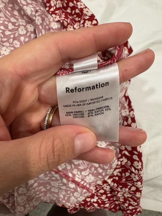 Reformation Zoe skirt flower girl 10 - Picture 5 of 7